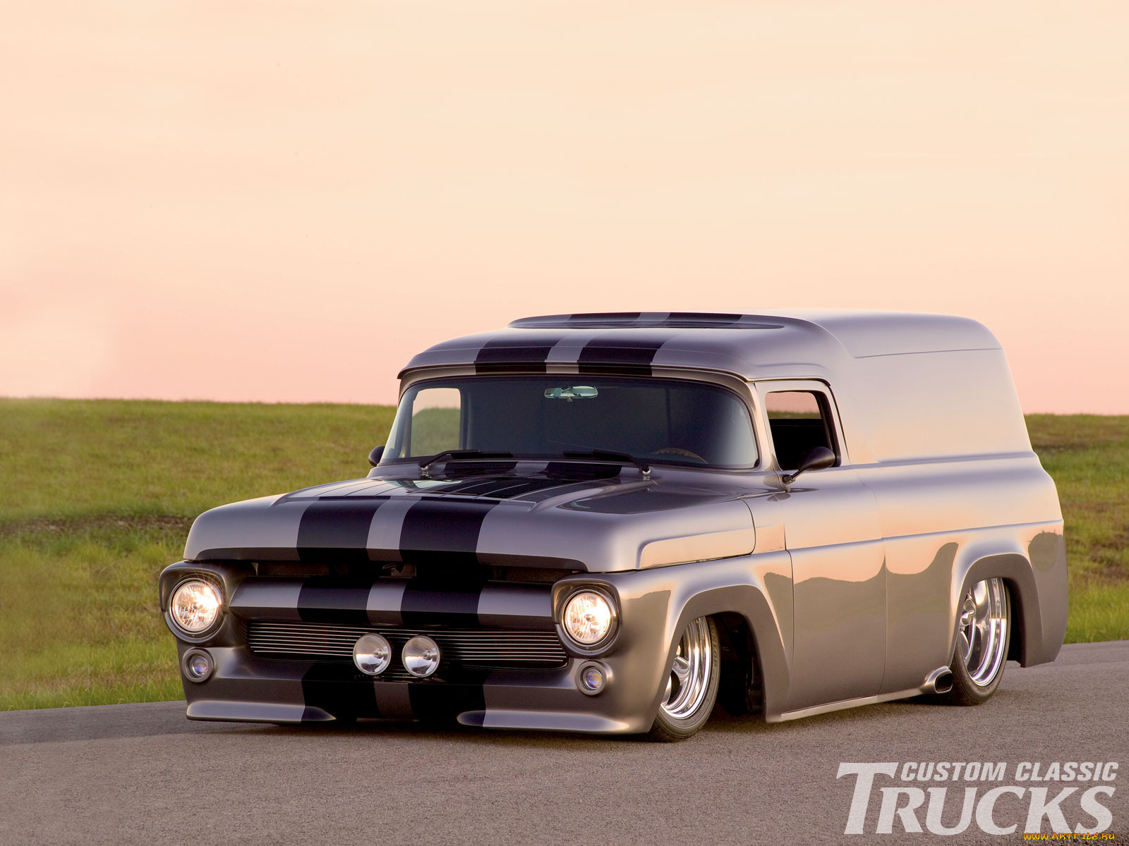 1957, ford, delivery, , custom, van`s